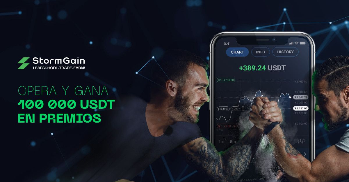 StormGain organiza el Coin Contest, el mayor torneo de trading cripto