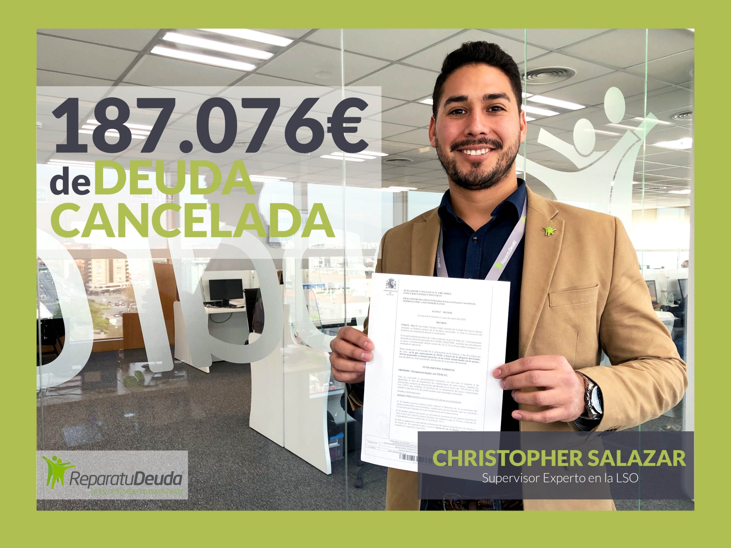 Repara tu deuda cancela 187.076 euros en plena crisis del coronavirus con la Ley de la Segunda Oportunidad