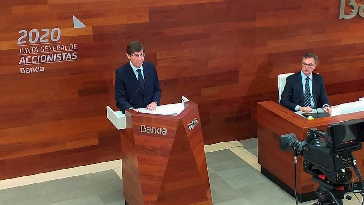 Bankia descarta el dividendo extraordinario de 2.500 millones de euros