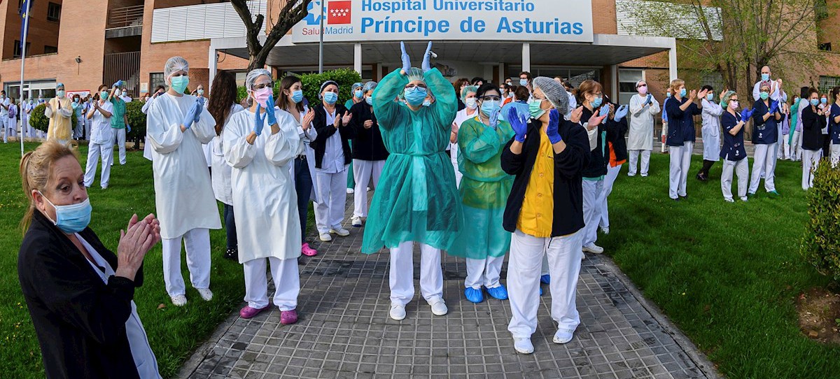 El contagio por covid-19 será reconocido como accidente de trabajo para el personal sanitario