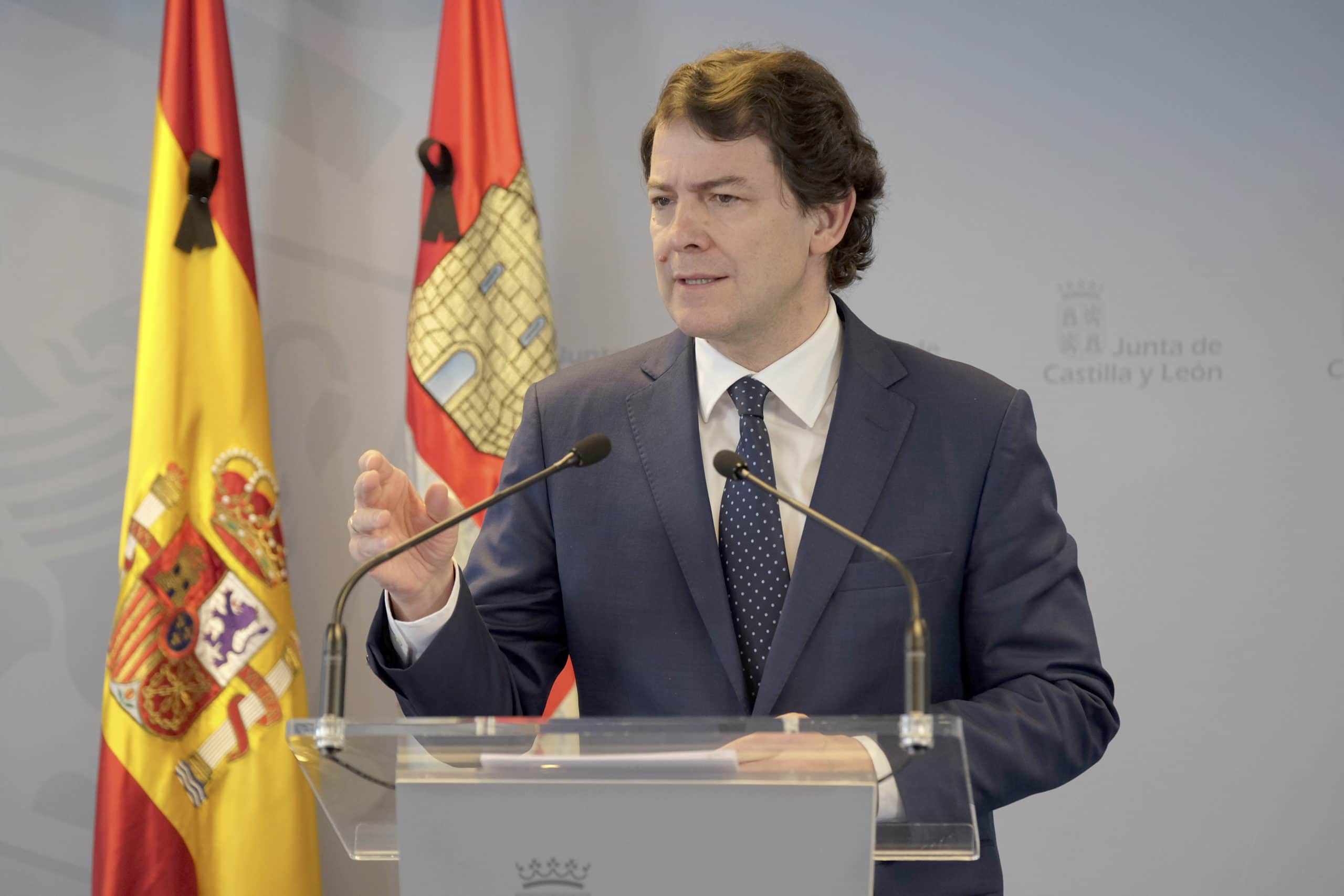 Mañueco insiste en la prudencia y en no tener prisa por pasar a la Fase 1