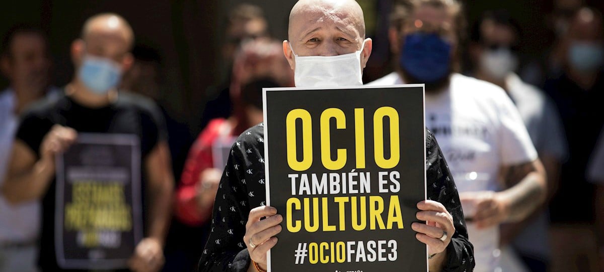 El ocio nocturno pierde 2.580 millones y pide un rescate de 800 millones