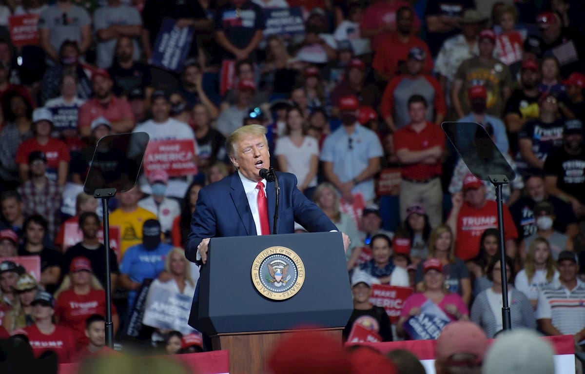 Trump se queda corto en Tusla