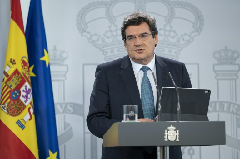 El ministro de Inclusión, Seguridad Social y Migraciones, José Luis Escrivá.