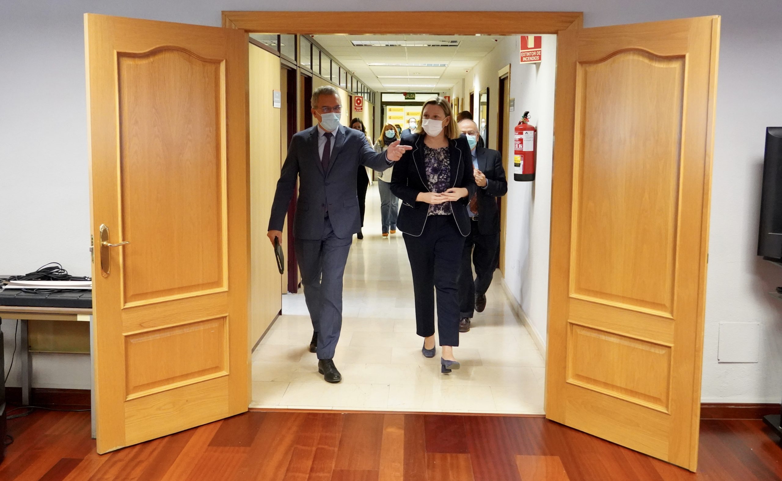 Junta y Gobierno central mejoran la coordinación en la lucha contra la violencia de sexo