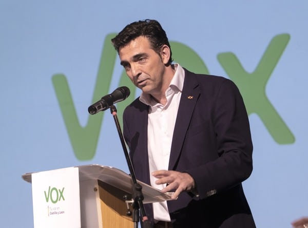 Javier García Bartolomé, presidente de Vox en Valladolid