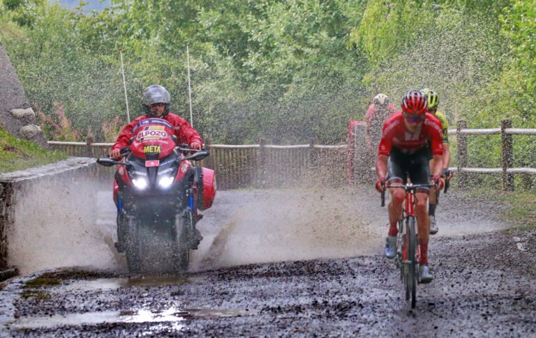 Imagen de archivo del patrocinio de El Pozo en La Vuelta 2019.