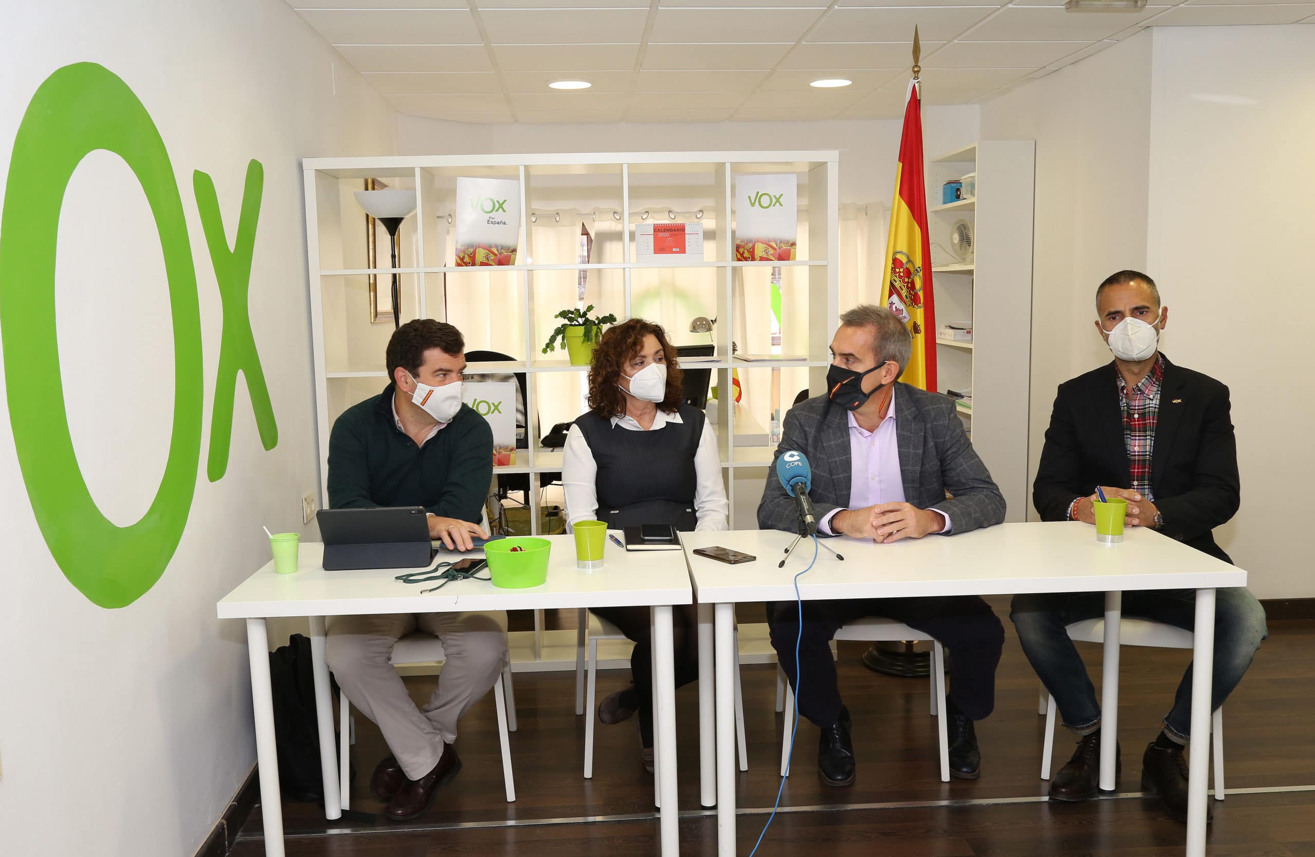 VOX denuncia que los PGE  castigan a las comunidades no afines al Gobierno