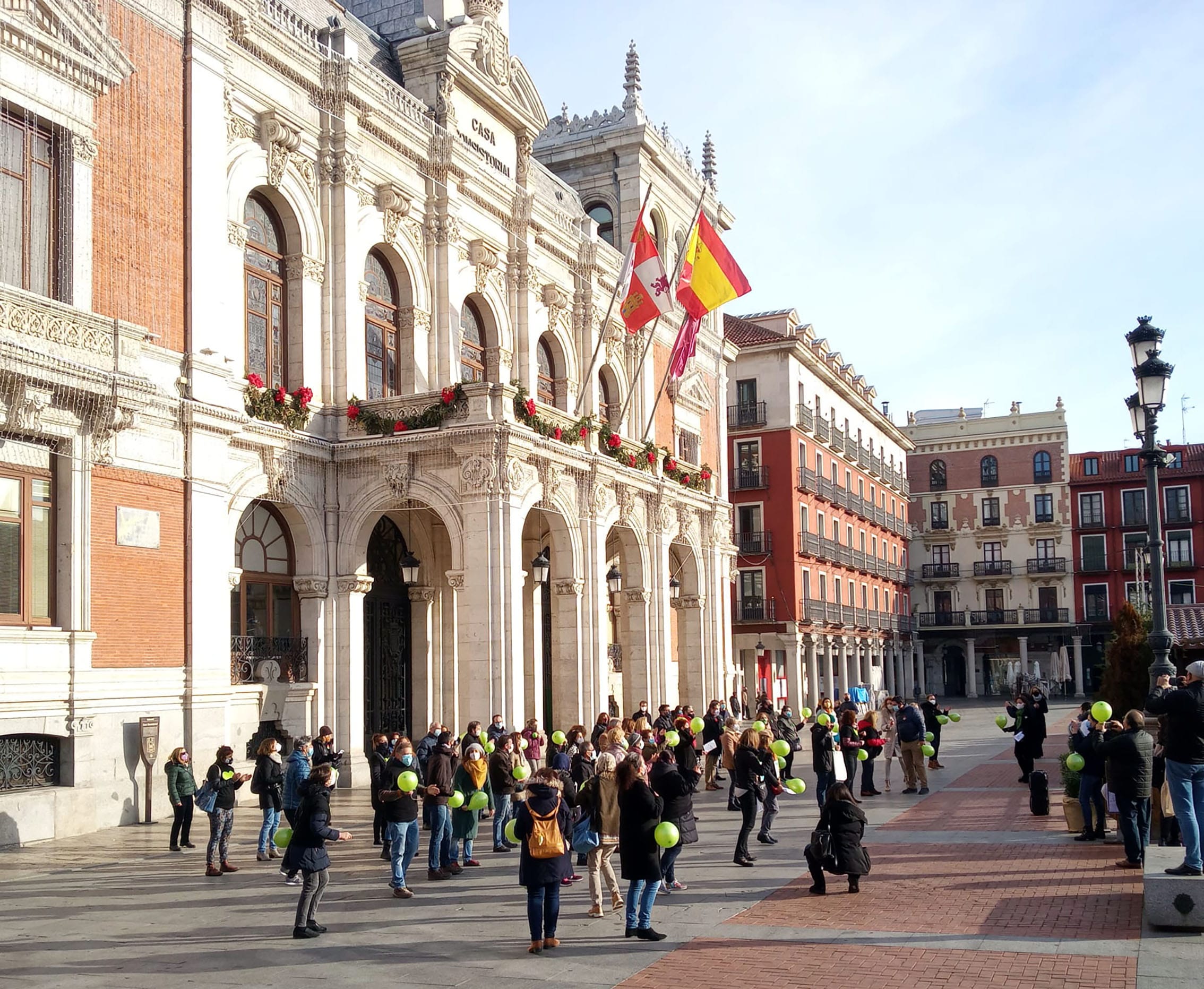 Concentración por el mantenimiento de los centros de Educación Especial