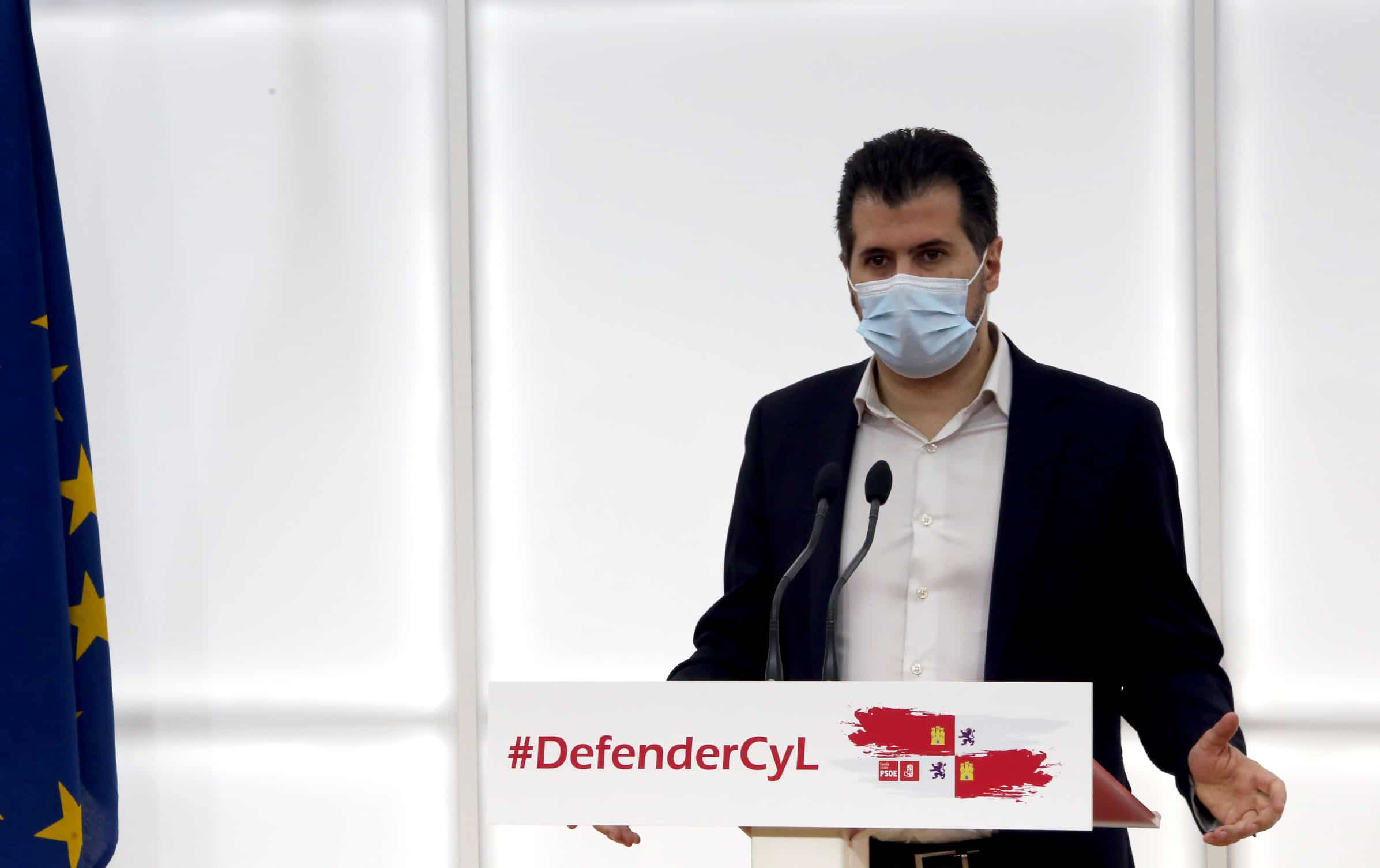 Tudanca duda de la «decencia» de PP y Cs al impedir la comparecencia de Mañueco por la Kitchen
