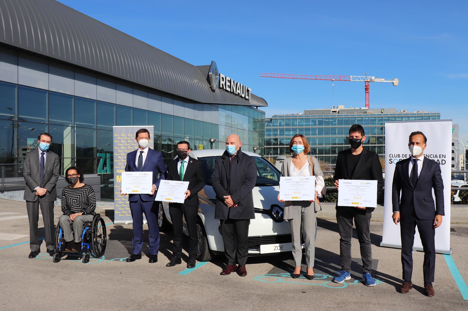 Renault entrega los VIII Premios a la Mejor Práctica en Movilidad Sostenible