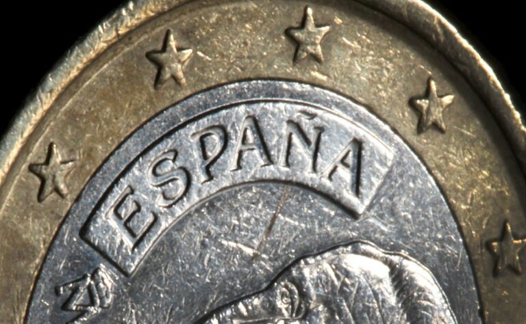 En la imagen, una moneda española de un Euro.