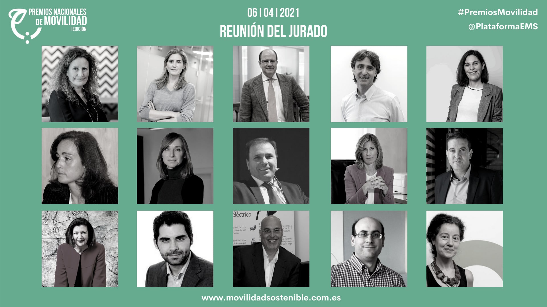 Conoce al jurado de la I edición de los Premios Nacionales de Movilidad