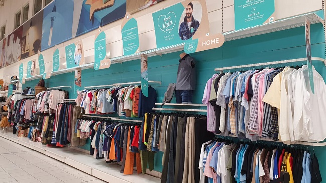 Alcampo y Moda re- impulsan el primer córner de ropa de segunda mano en centros comerciales
