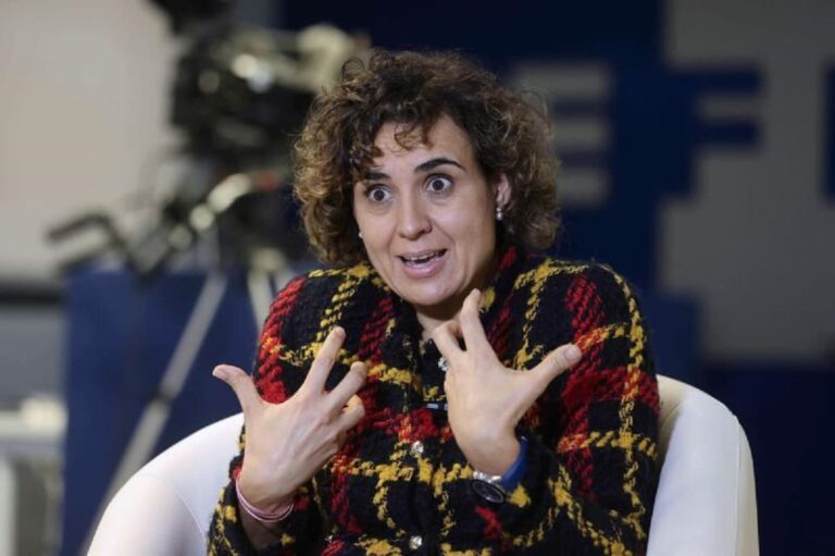 La portavoz del PP en el Parlamento Europeo, Dolors Montserrat.