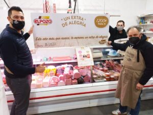 Ganadores del concurso ‘Un Extra de Alegría’, de El Pozo Alimentación.