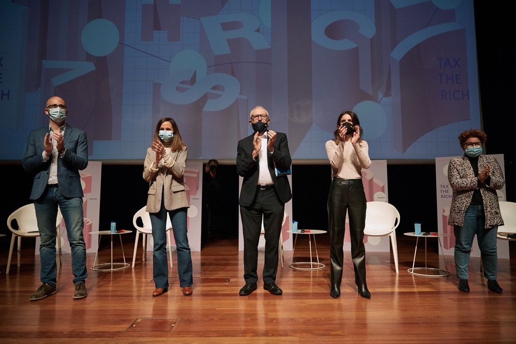 Podemos busca con ERC y EH Bildu, los socios de Sánchez, subir impuestos