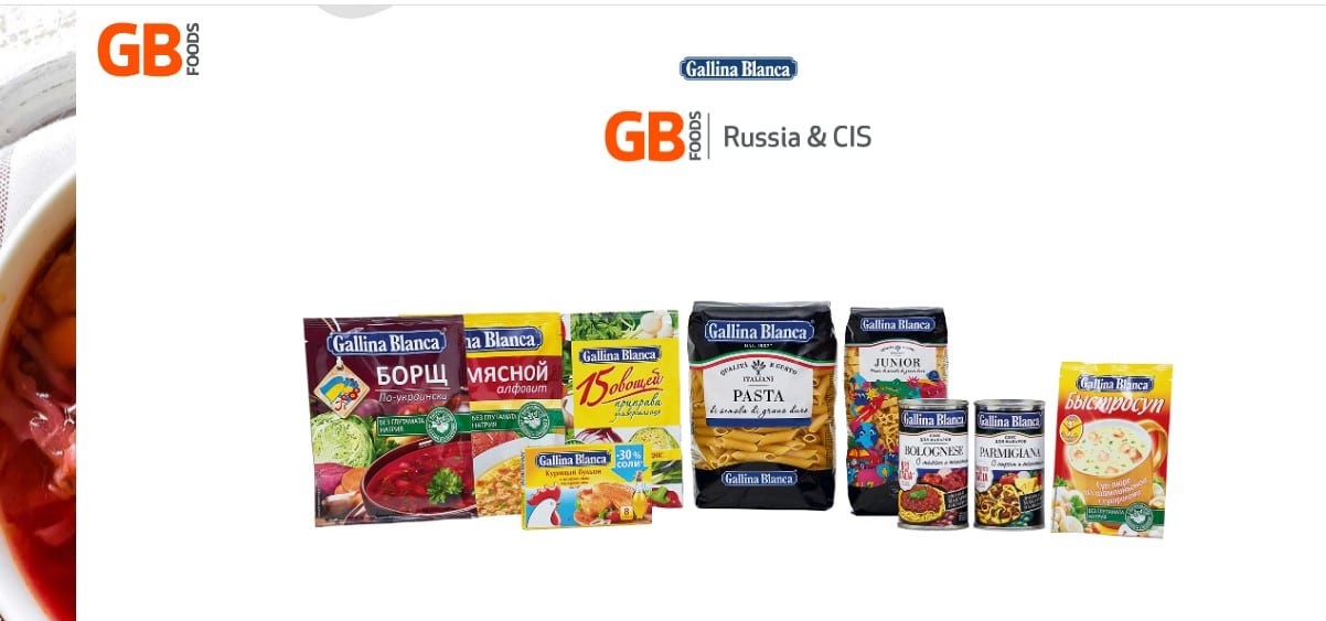 Gallina Blanca, una de las marcas favoritas en Rusia