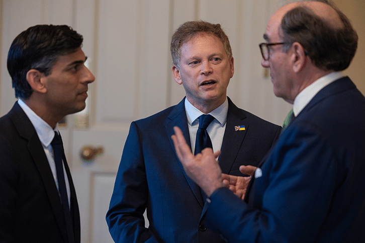 Galán se reúne con Sunak tras formalizar Iberdrola la adjudicación de 1.500 millones en eólica marina