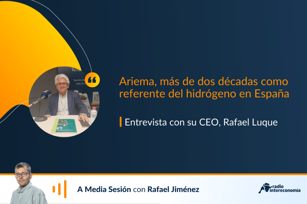 Hablamos de hidrógeno con el CEO de Ariema, Rafael Luque, investigador y gestor en este campo desde hace varias décadas.