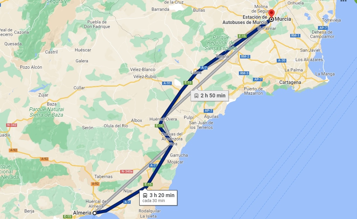 La CE aprueba 411 millones para financiar el AVE Murcia-Almería