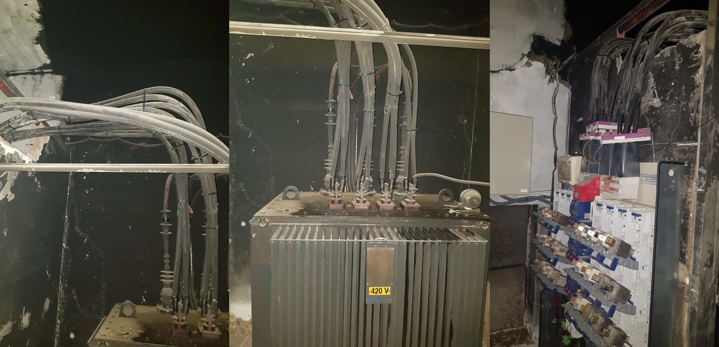 Quemado un transformador de Endesa en Sevilla por la sobrecarga de las plantaciones de marihuana