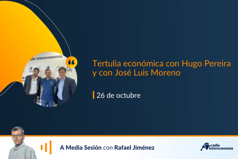 Tertulia económica con Hugo Pereira y con José Luis Moreno: datos de la EPA y pacto de Gobierno PSOE-Sumar