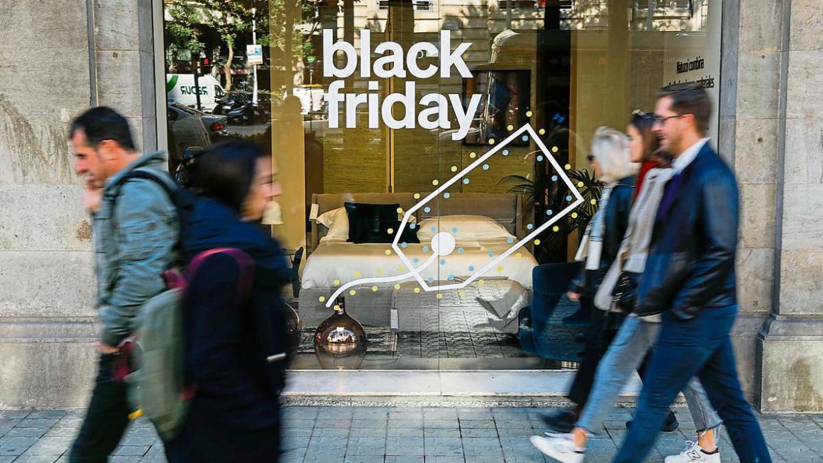 El Black Friday generará un 11,7% menos de empleo en 2023 por la reforma laboral