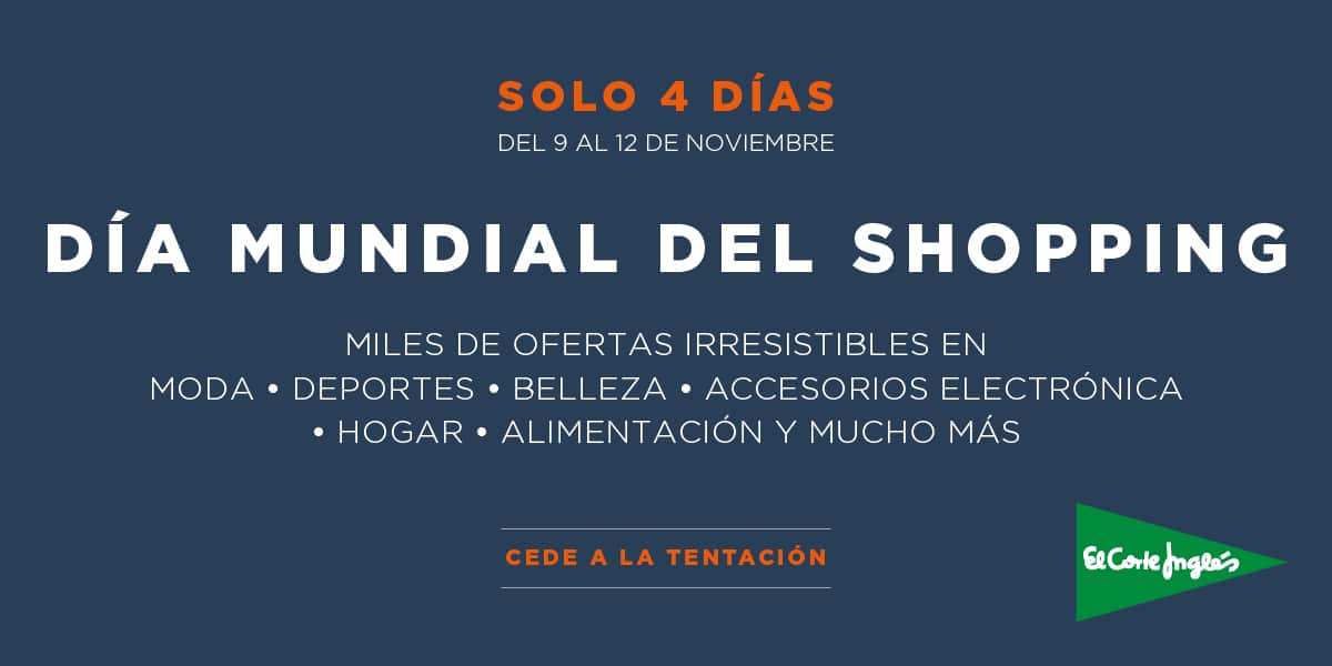 El Corte Inglés celebra el ‘Día Mundial del Shopping’ con grandes descuentos