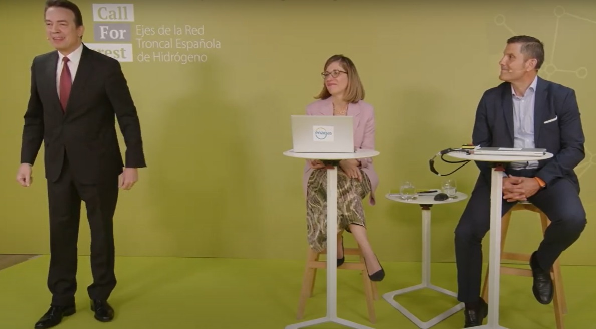 Enagás cierra con éxito la primera fase de la Call For Interest para la Red Troncal Española de Hidrógeno